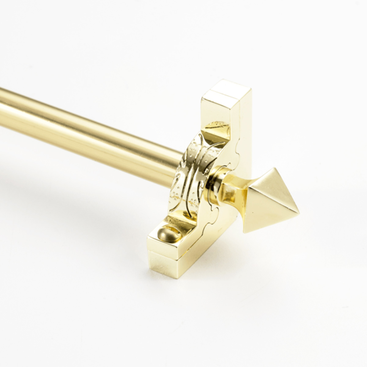 Sultan Series - Stair Rods, KS-500 Smooth Polished Brass